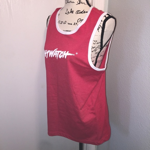 *LAST ONE!* NWOT Men’s Red “Baywatch” Tank Top - Picture 4 of 7